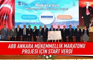 ABB Ankara mükemmellik maratonu projesi için start...