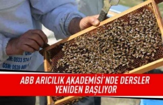 ABB Arıcılık Akademisi'nde dersler yeniden...