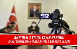 ABB'den 2 yılda yayın rekoru