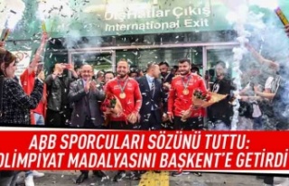 ABB sporcuları sözünü tuttu: Olimpiyat madalyasını...