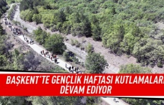 Başkent'te Gençlik Haftası kutlamaları devam...