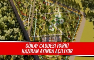 Gökay Caddesi Parkı açılıyor