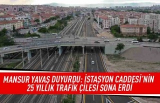 Mansur Yavaş duyurdu: İstasyon Caddesi'nin...