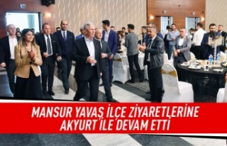 Mansur Yavaş'tan Akyurt'ta ziyaret