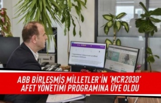 ABB Birleşmiş Milletler'in 'MCR2030'...