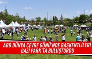 ABB Dünya Çevre Günü'nde Başkentlileri Gazi...