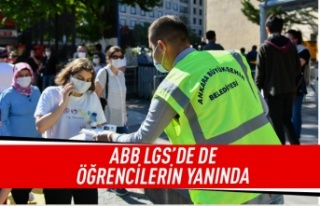 ABB LGS'de de öğrencilerin yanında