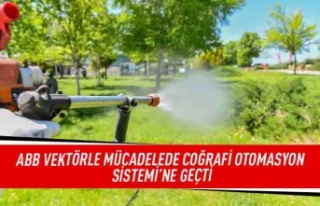 ABB Vektörle mücadelede coğrafi otomasyon sistemi'ne...