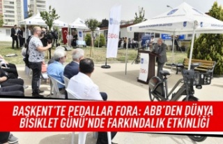 Başkent'te pedallar fora: ABB'den Dünya...