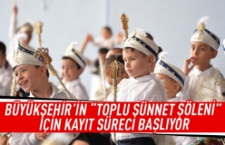 Büyükşehir'in "toplu sünnet şöleni"...