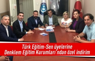 Türk Eğitim-Sen üyelerine eğitimde özel indirim