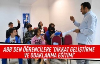 ABB'den öğrencilere ' dikkat geliştirme...