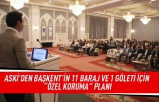 ASKİ'den Başkent'in 11 baraj ve 1 göleti...