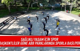 Başkentliler güne sporla başlıyor