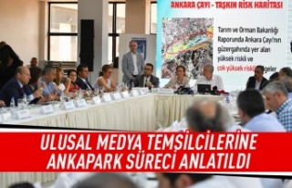 Mansur Yavaş ulusal medya temsilcilerine Ankapark...