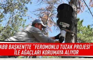 ABB Başkentte "Feromonlu Tuzak Projesi"...