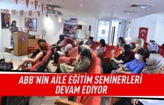 ABB'nin aile eğitim seminerleri devam ediyor