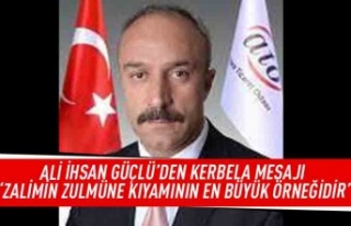 Ali İhsan Güçlü'den Kerbela mesajı