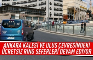 Ankara Kalesi ve Ulus çevresine ücretsiz ring
