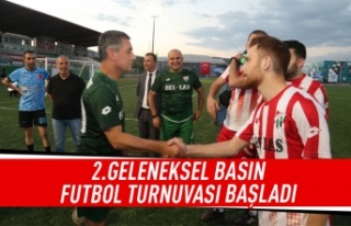 Gölbaşı'nda geleneksel basın turnuvası başladı