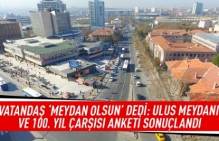 Vatandaş 'Meydan Olsun'dedi: Ulus meydanı...