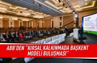 ABB'den "Kırsal Kalkınmada Başkent Modeli...