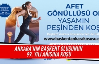 Ankara'nın başkent oluşunun 99.yılı anısına...