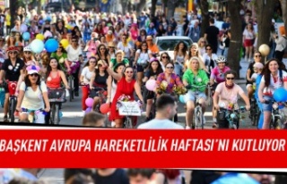 Başkent Avrupa Hareketlilik haftası'nı kutluyor