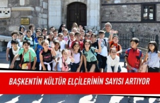 Başkent'in kültür elçilerinin sayısı artıyor