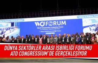 Dünya Sektörler Arası İşbirliği Forumu ATO CONGRESSİUM'de...