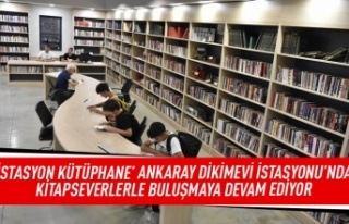 'İstasyon Kütüphane' Ankaray dikimevi...