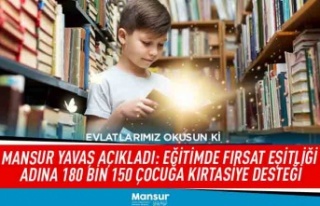 Mansur Yavaş açıkladı: Eğitimde fırsat eşitliği...