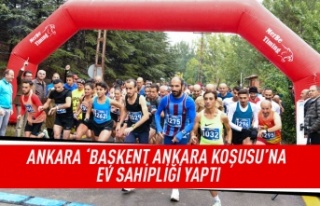 Ankara 'Başkent Koşusu'na ev sahipliği...