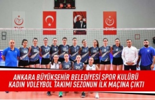 Ankara Büyükşehir Belediyesi spor kulübü kadın...