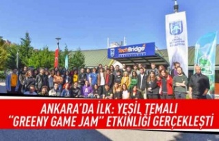 Ankara'da ilk: Yeşil temalı “GREENY GAME...