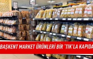 Başkent Market ürünleri bir 'Tık'la...