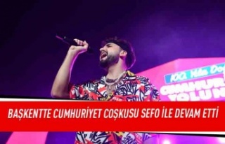 Başkentte Cumhuriyet coşkusu SEFO ile devam etti