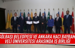 Gölbaşı Belediyesi ve Ankara Hacı Bayram Veli...