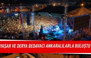 Yaşar ve Derya Bedavacı Ankaralılarla buluştu