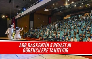 ABB başkentin 5 bayazı'nı öğrencilere tanıtıyor