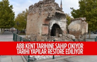 TARİHİ YAPI ÇEŞME, TÜRBE VE CAMİLER RESTORE...