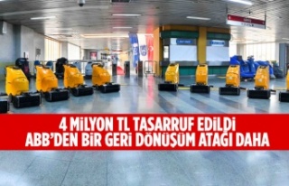 4 MİLYON TL TASARRUF EDİLDİ: ABB’DEN BİR GERİ...