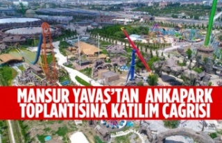 ABB BAŞKANI MANSUR YAVAŞ’TAN BAŞKENTLİLERE ANKAPARK...