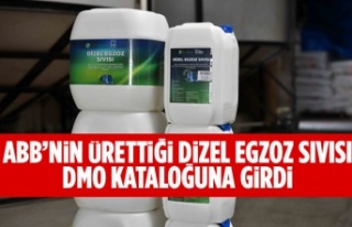 ABB’NİN ÜRETTİĞİ DİZEL EGZOZ SIVISI DMO KATALOĞUNA...