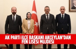 AK Parti İlçe Başkanı Akceylan’dan Fen Lisesi...