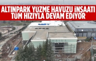 ALTINPARK YÜZME HAVUZU İNŞAATI TÜM HIZIYLA DEVAM...