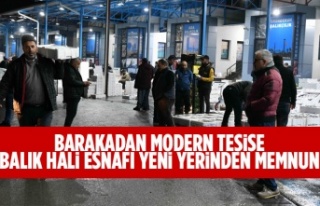 BARAKADAN MODERN TESİSE: BALIK HALİ ESNAFI YENİ...