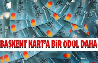 BAŞKENT KART’A BİR ÖDÜL DAHA