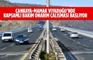 ÇANKAYA-MAMAK VİYADÜĞÜ’NDE KAPSAMLI BAKIM ONARIM...