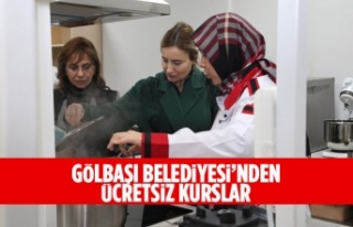 Gölbaşı Belediyesi’nden Ücretsiz Kurslar